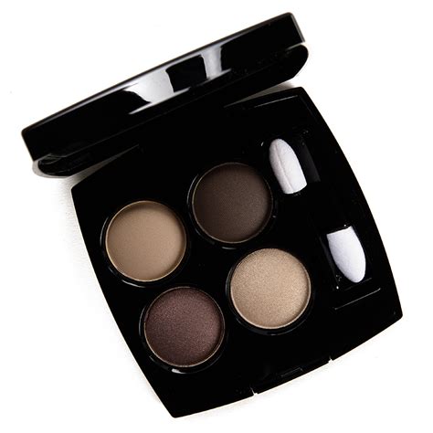 chanel mystic eyes quad|chanel blurry grey eyeshadow.